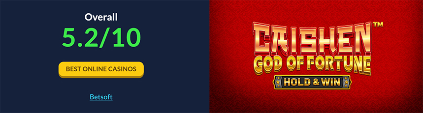 Caishen - God of Fortune Hold & Win Slot Review